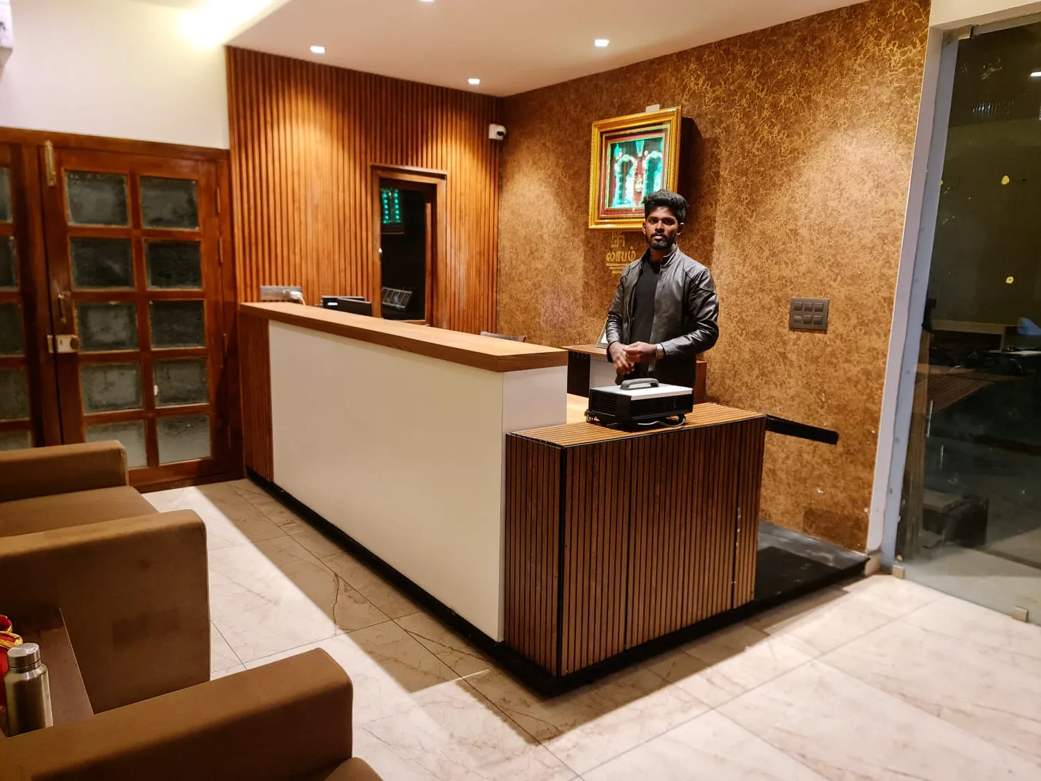 Elegant Reception Area